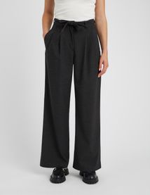 Pantalon tailleur à pinces polyester recyclé