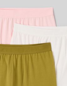 Lot de 3 boxers unis