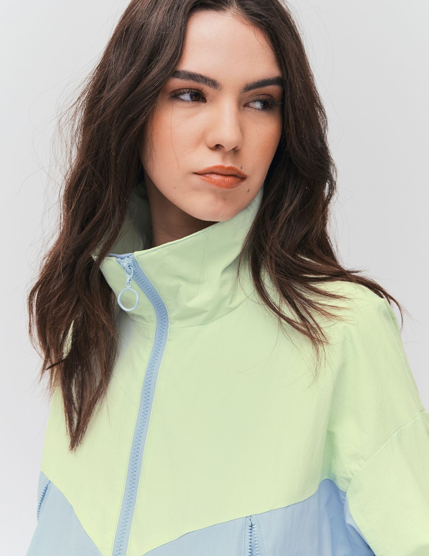 Blouson color block