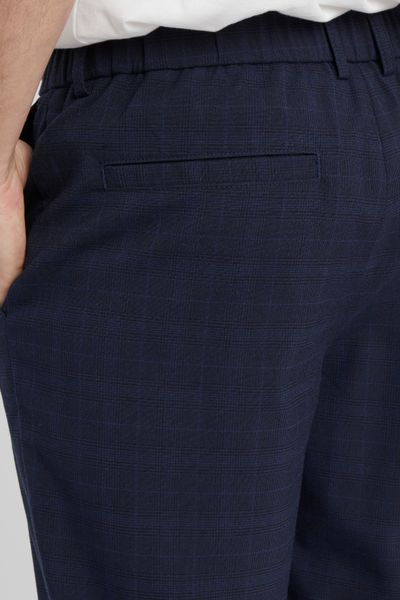 Pantalon de ville à carreaux
