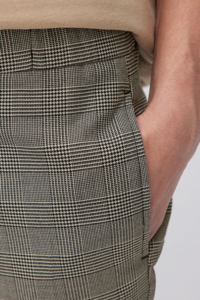 Pantalon de ville à carreaux