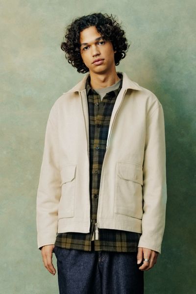 Veste zipp&eacute;e col velours