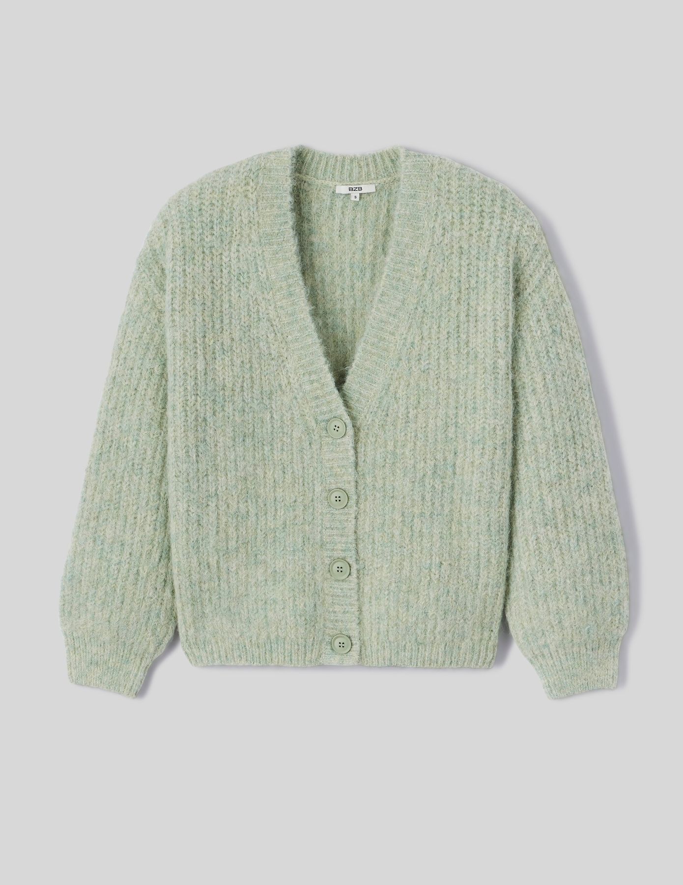 Gilet col V boutonn&eacute;