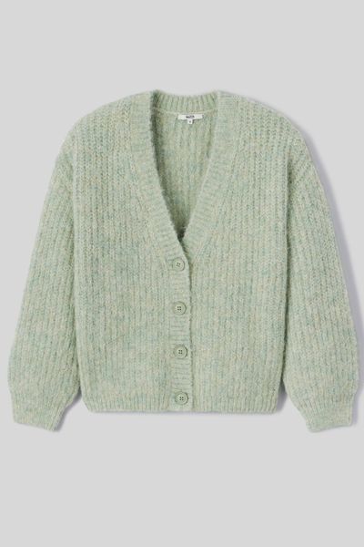 Gilet col V boutonn&eacute;