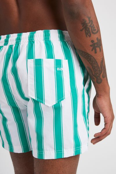 Short de bain rayures