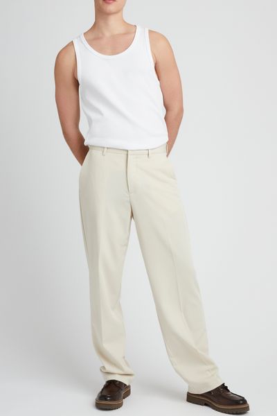 Pantalon de ville fluide loose