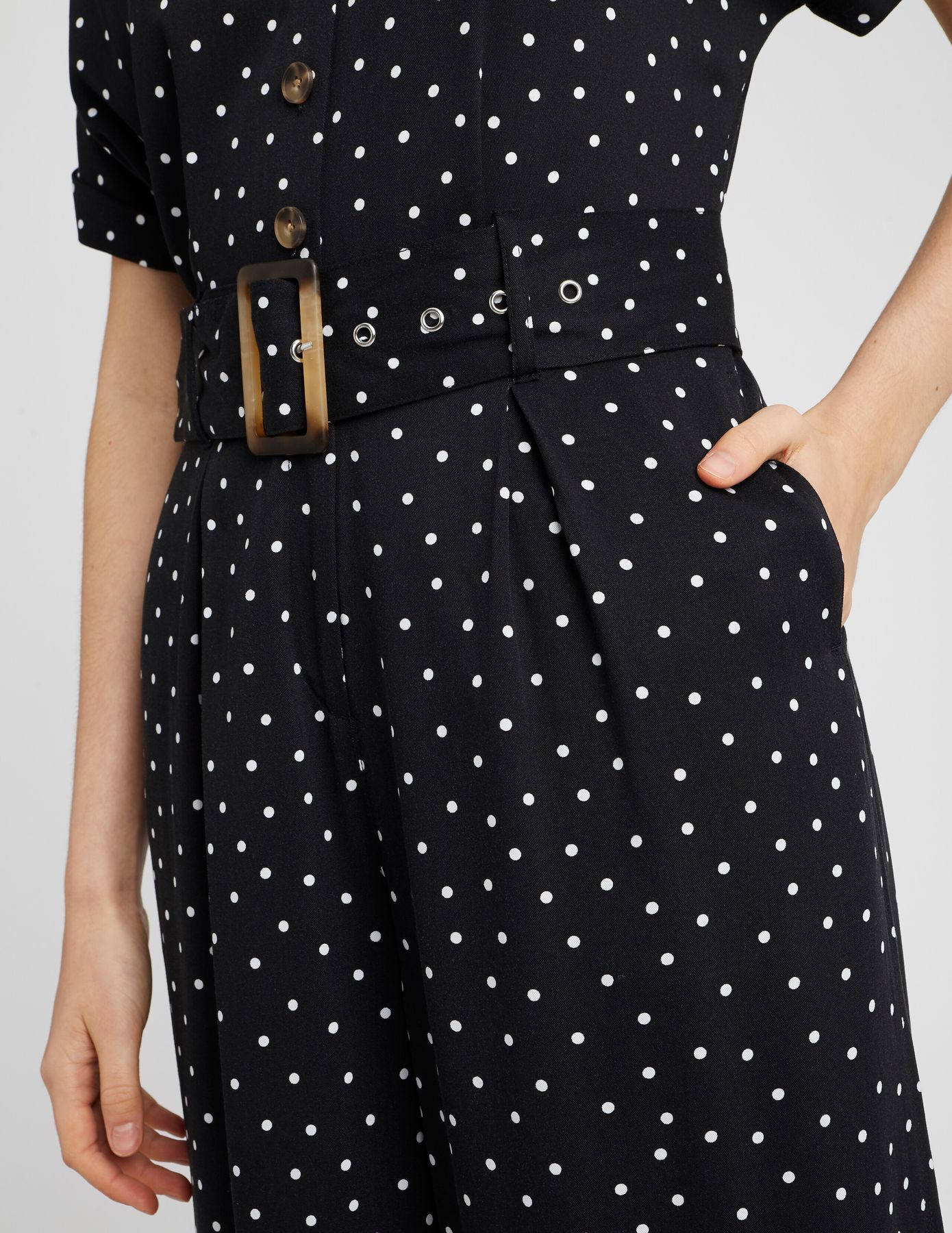 Combinaison pantalon à pois