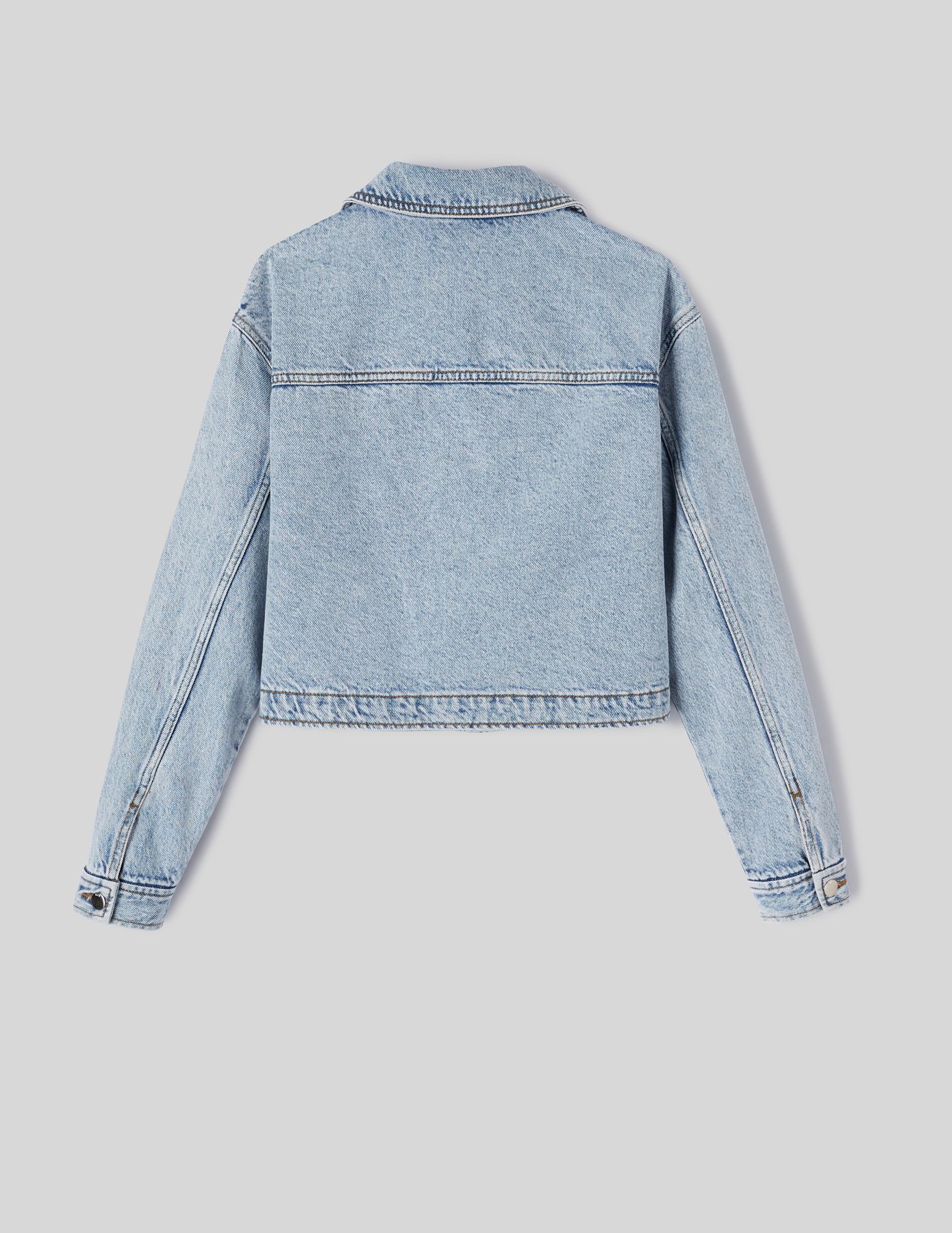 Veste en jean courte