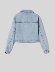 Veste en jean courte