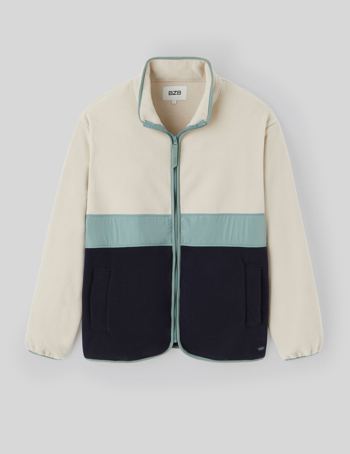 Blouson zippé polaire