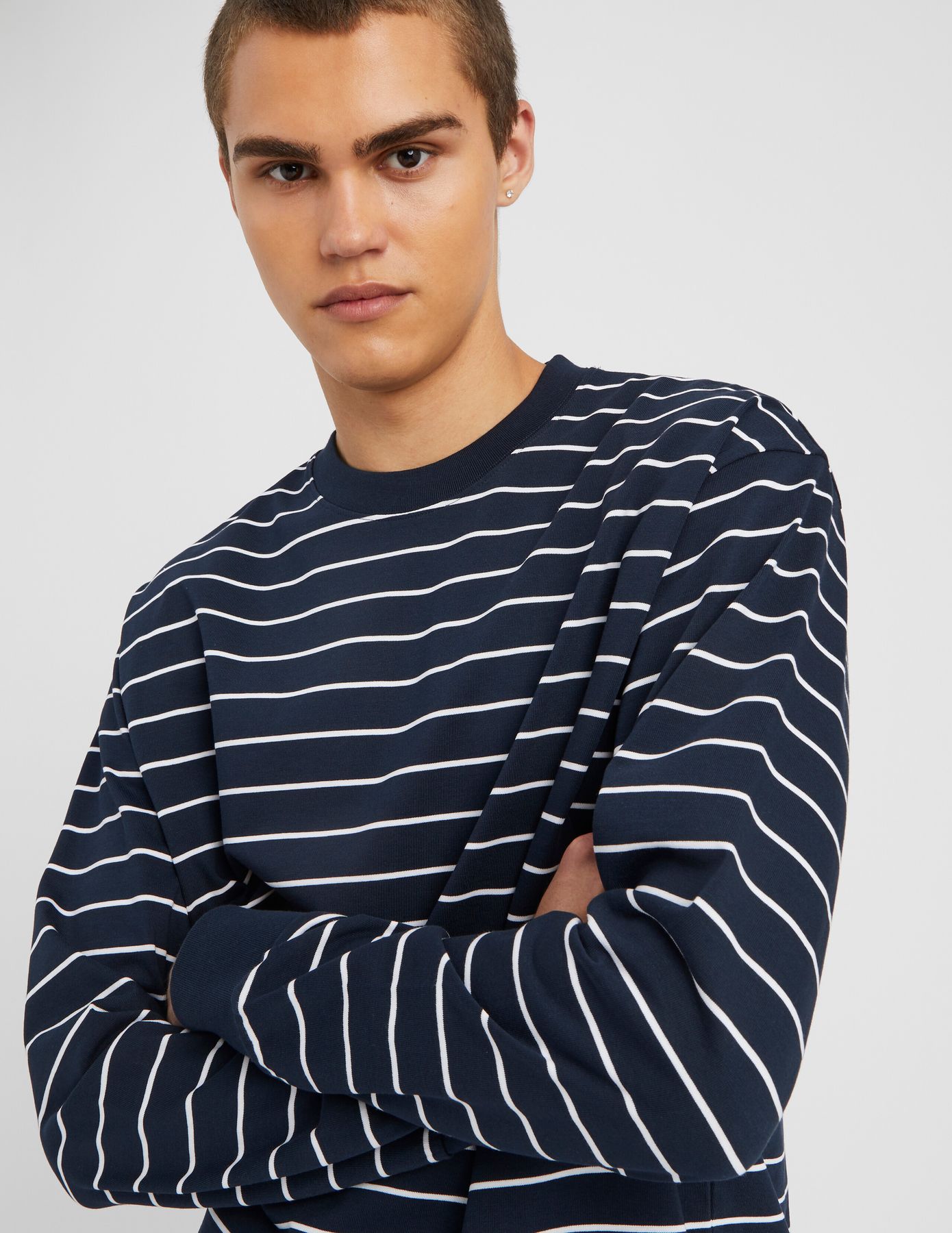 T-shirt marini&egrave;re manches longues