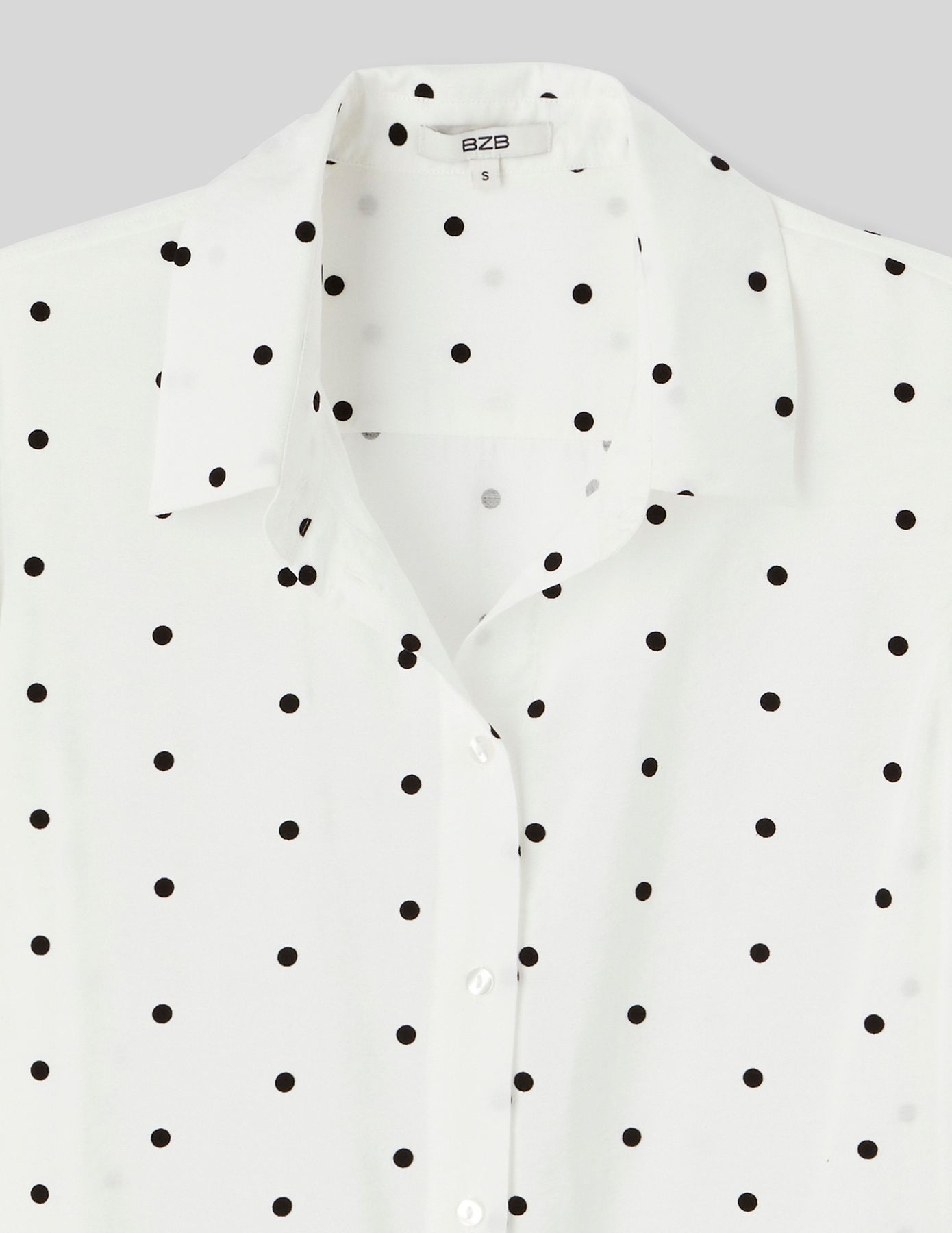 Chemise à pois