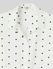 Chemise à pois