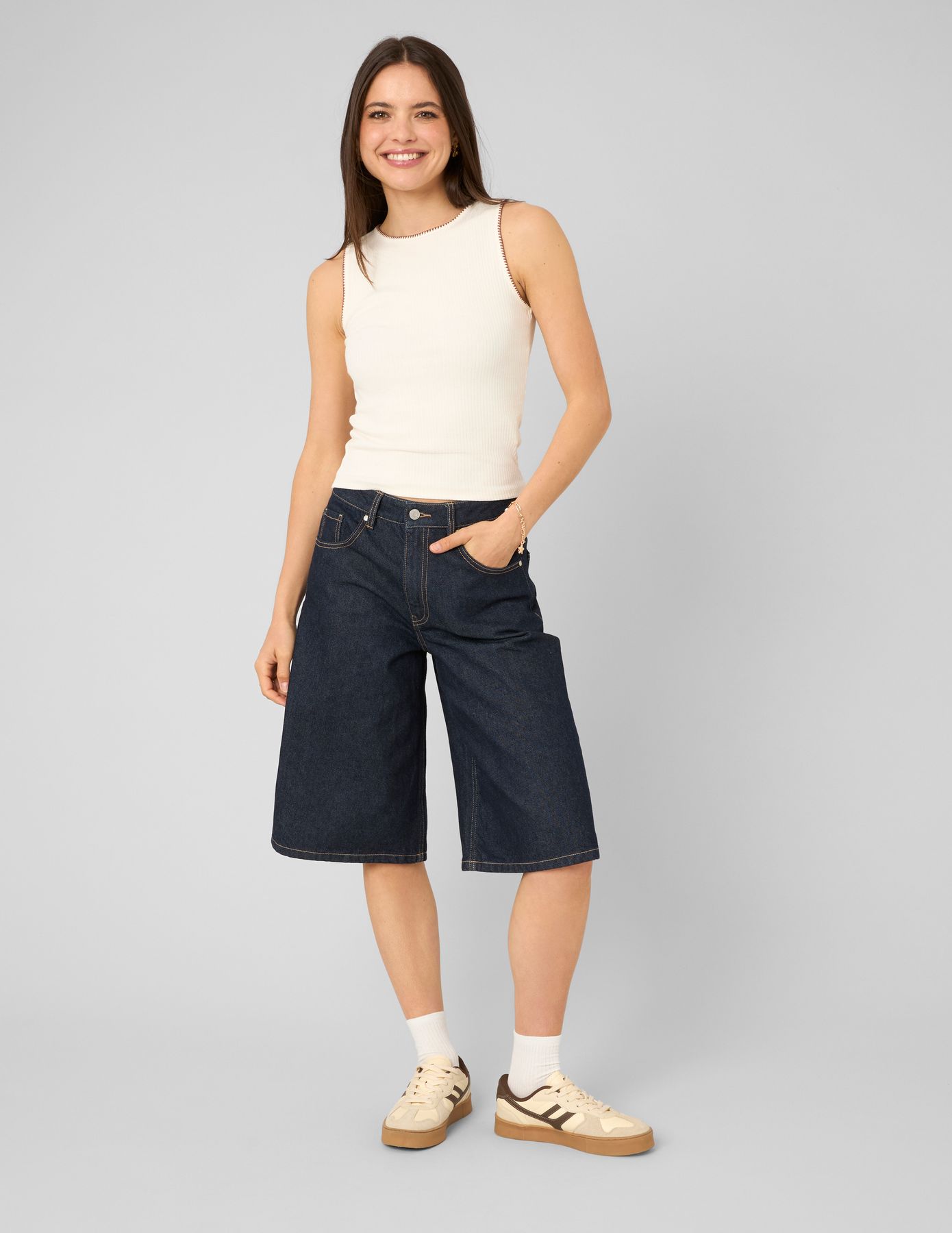 Bermuda en jean
