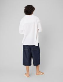 Chemise enfil&eacute;e manches longues