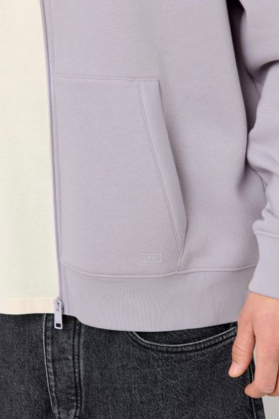Sweat zippé à capuche