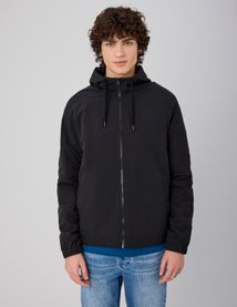 Blouson coup vent &agrave; capuche
