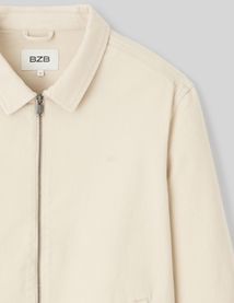 Veste zippée uni