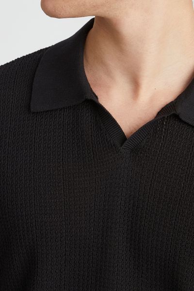Polo maille ajour&eacute;e