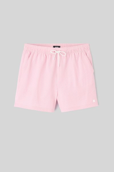 Short de bain seersucker