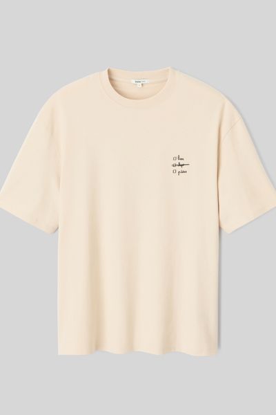 T-shirt imprimé soft touch