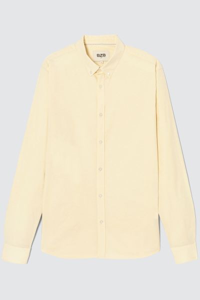 Chemise unie ajustée