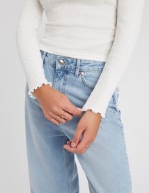 T-shirt dos nu manches longues