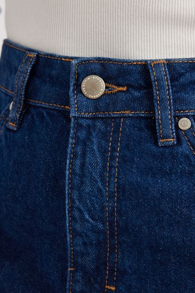 Jean straight taille haute