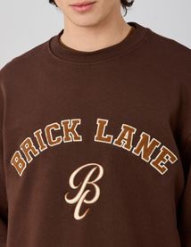 Sweat broderie poitrine