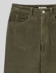 Pantalon wide leg velours