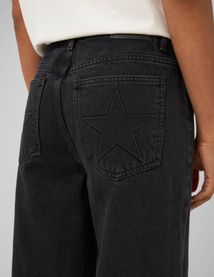 Jean wide leg taille basse