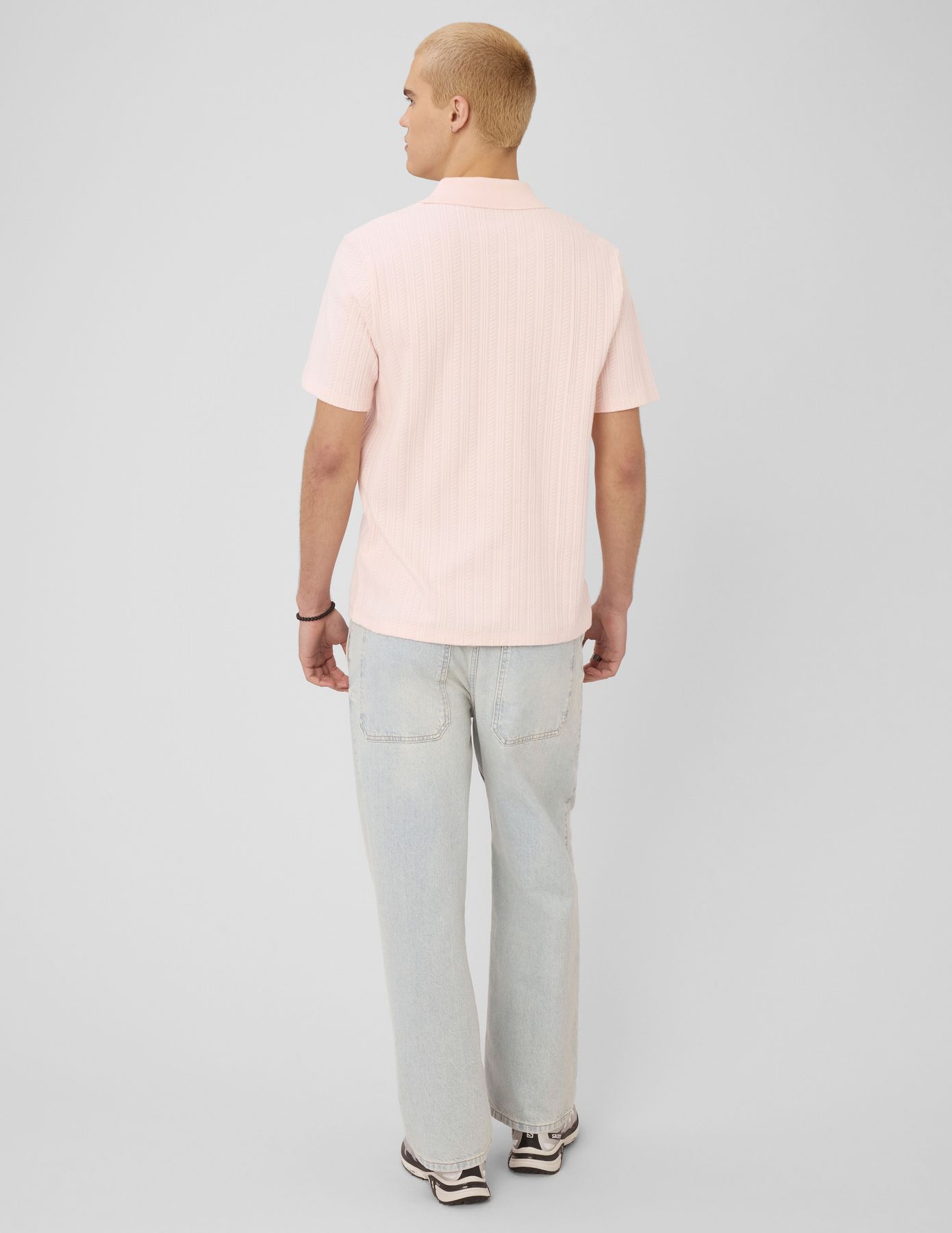 Polo mati&egrave;re fantaisie