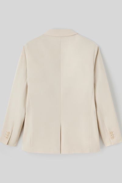 Veste de costume coupe droite