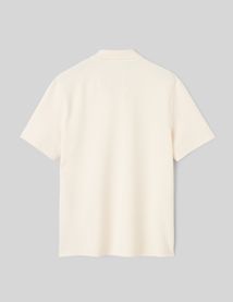 Polo mati&egrave;re gaufr&eacute;e