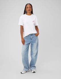 T-shirt imprim&eacute; devant / dos