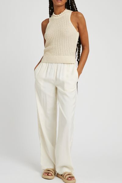 D&eacute;bardeur en crochet paillet&eacute;