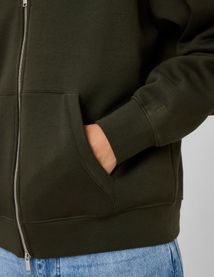 Sweat zipp&eacute; ouverture double
