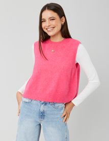 Pull sans manches premium