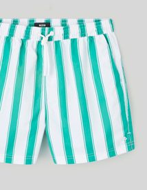 Short de bain rayures