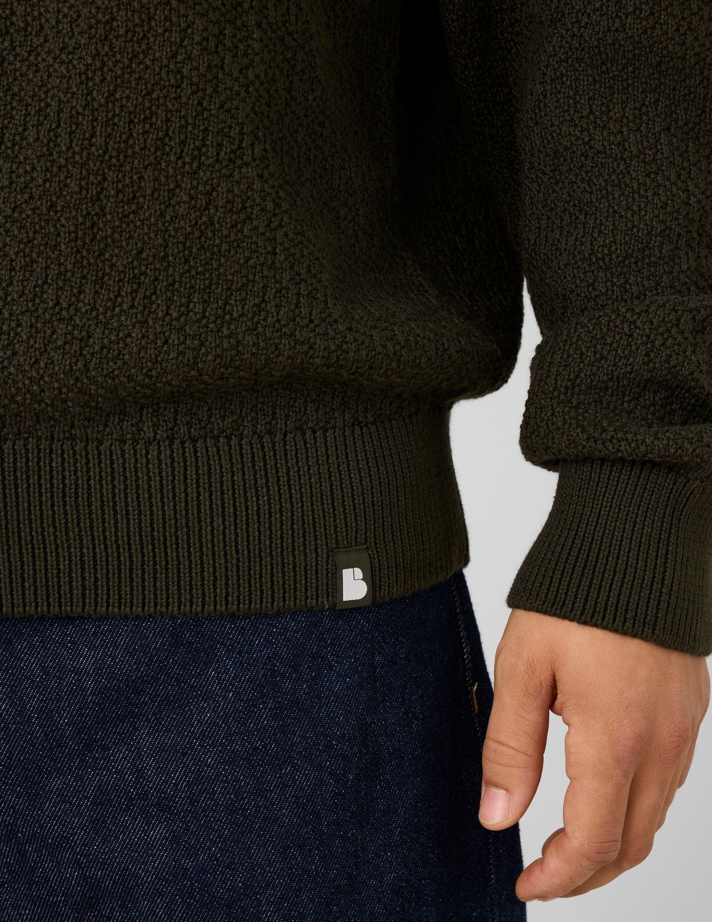 Pull maille fantaisie