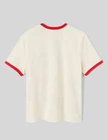 T-shirt contrasté