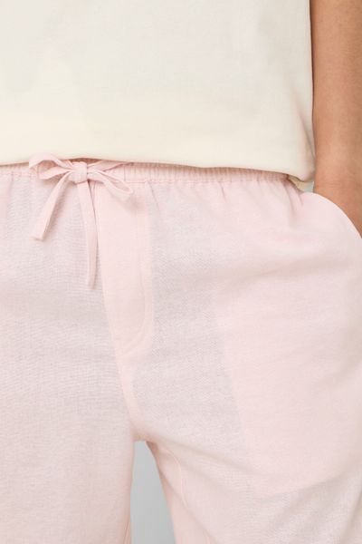 Bermuda en viscose lin
