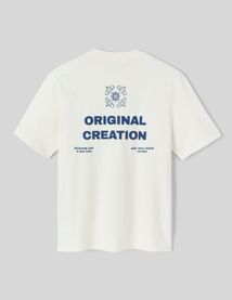 T-shirt imprimé devant dos