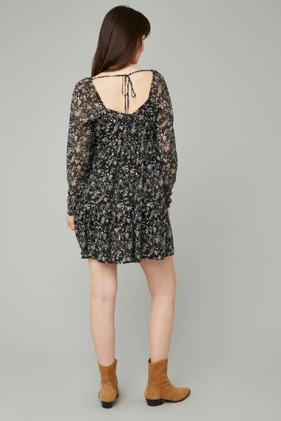 Robe courte imprim&eacute;e