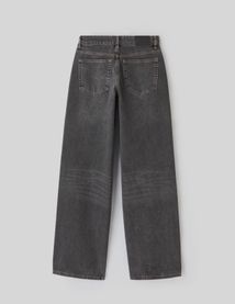 Jean wide leg taille basse