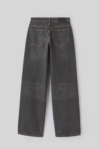 Jean wide leg taille basse