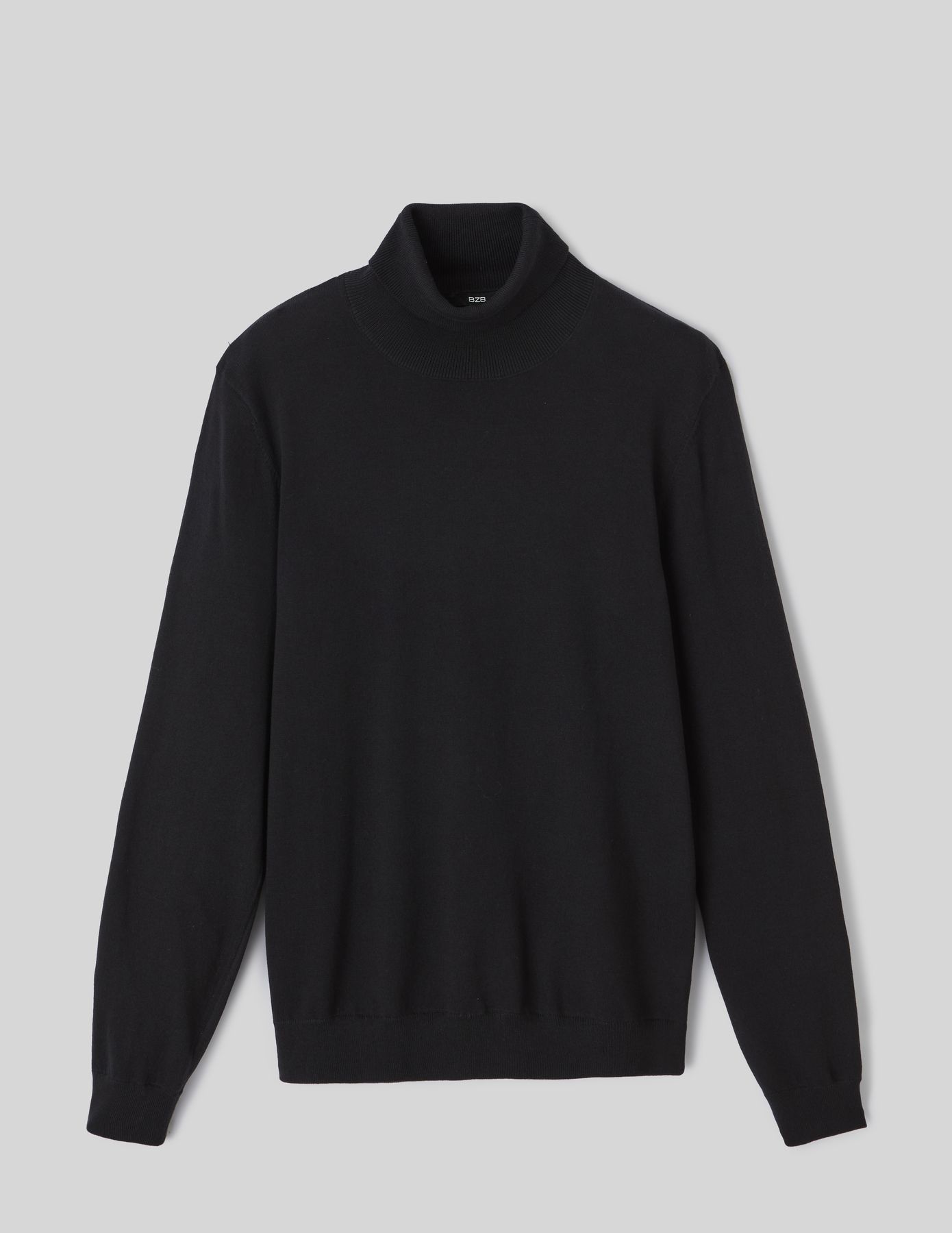 Pull col roulé
