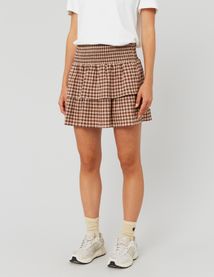 Jupe smocks vichy