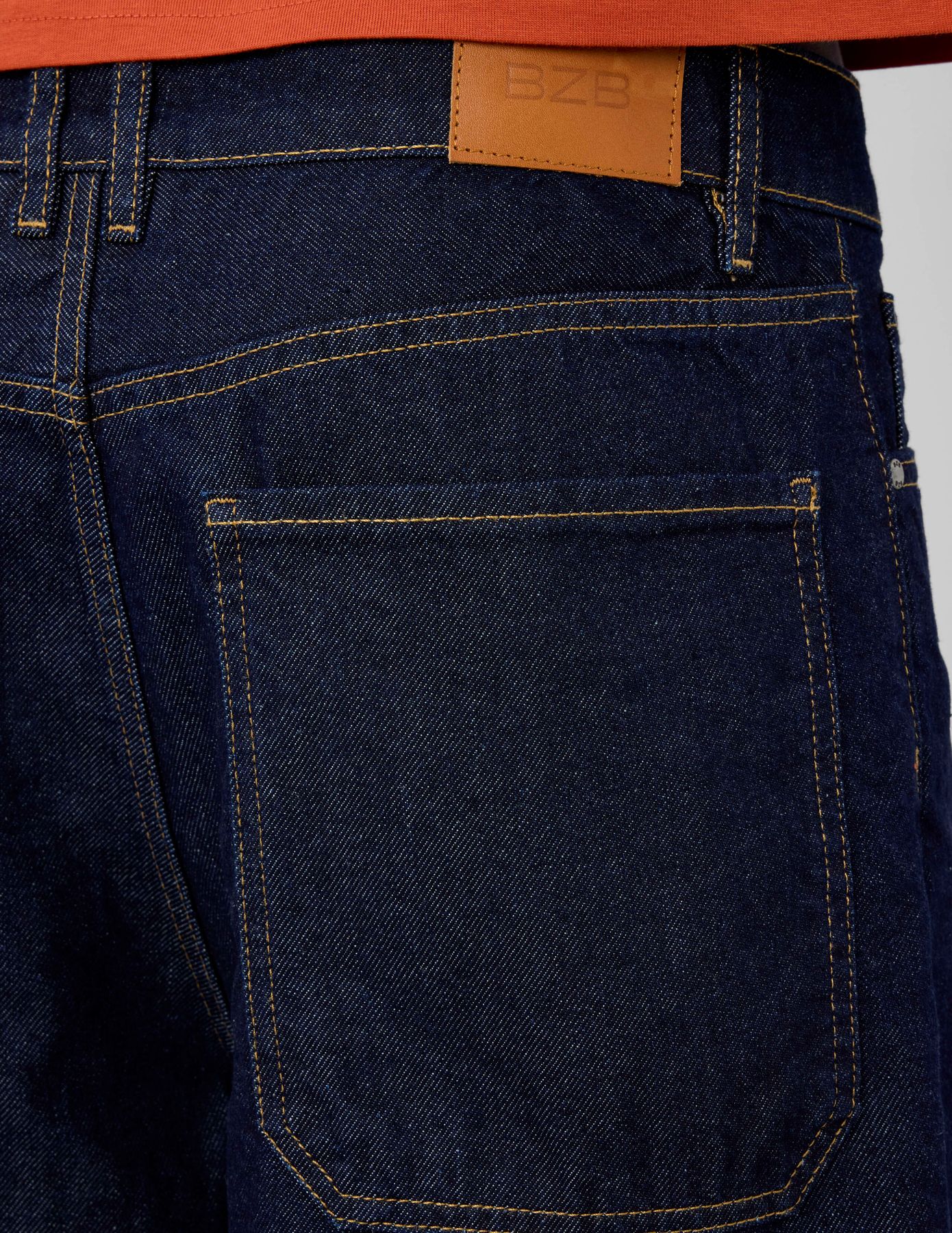 Bermuda baggy en denim
