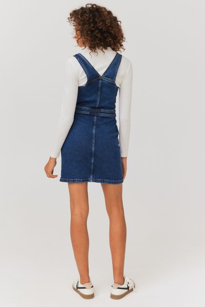 Robe chasuble en jean